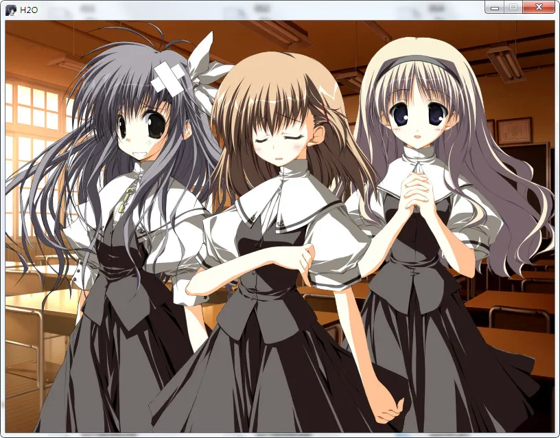 H2O～FOOTPRINTS IN THE SAND～